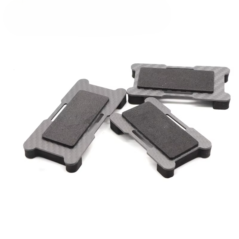Drone Power Distribution Board - Ondergemonteerde batterijbeschermplaat koolstofvezel met schuim -