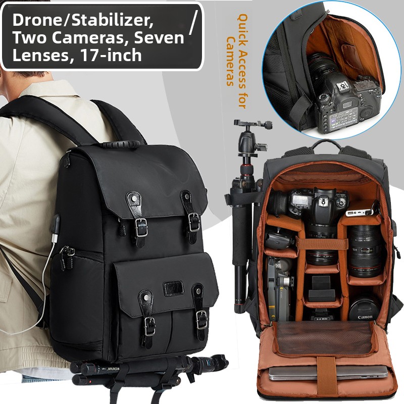 Professionele DSLR-cameratas R - Drone Camera recensie en prijs