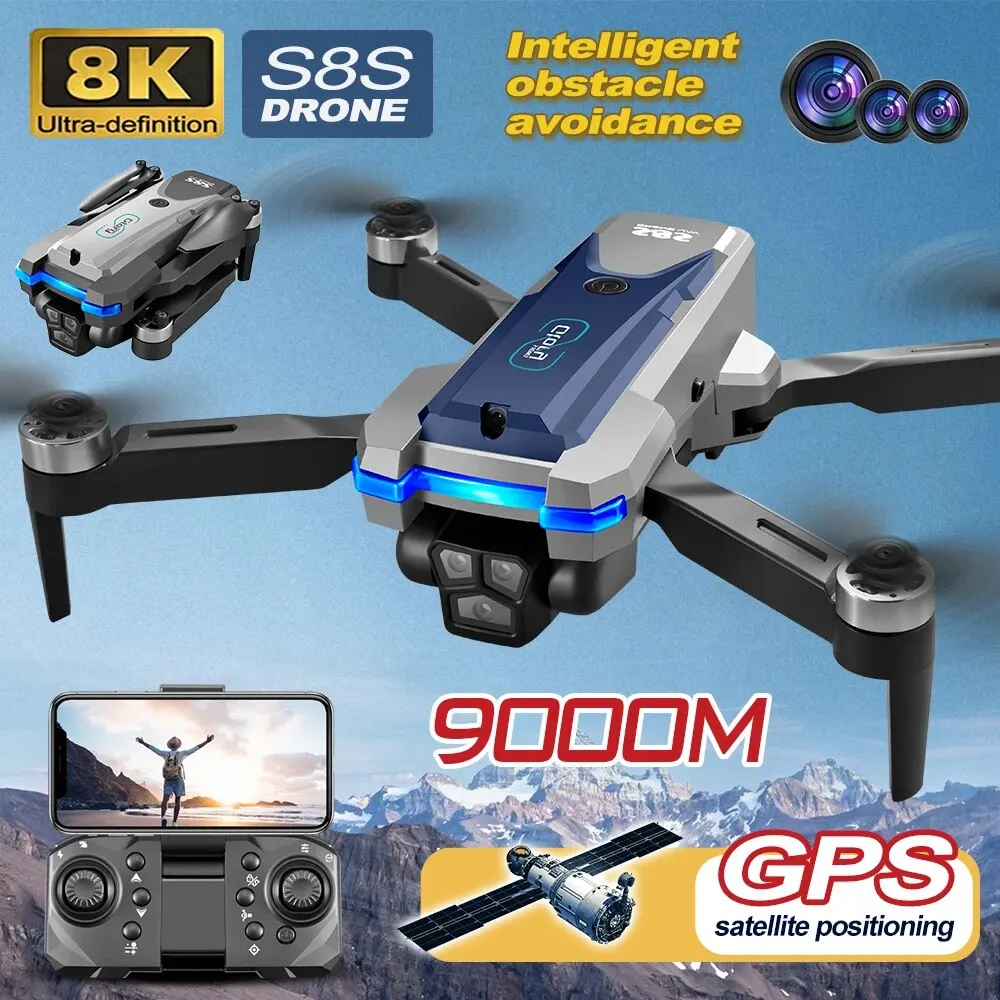 S 8S Gps Drone 5G Wifi 8K Hd D - Drone Gps Module recensie en prijs